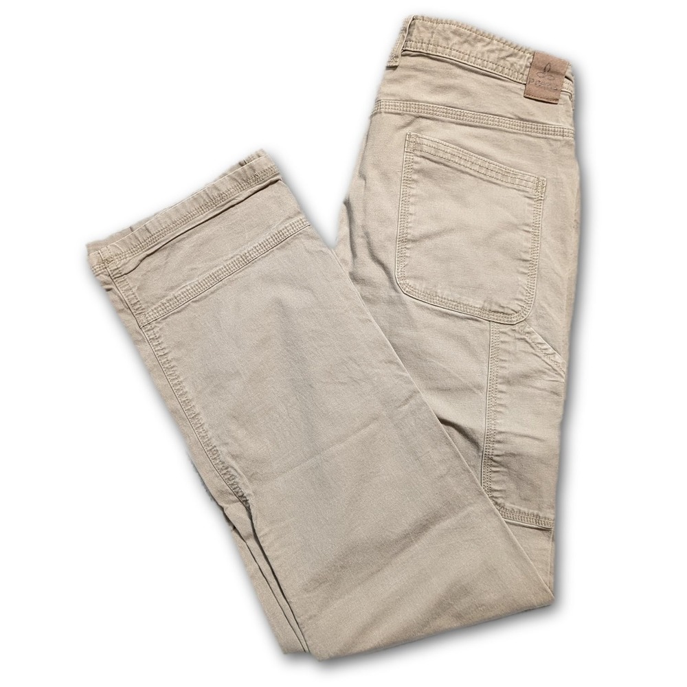 Prana Mens 32x32 Pants M4BR32111 Tan Outdoor Canvas Born From The Experience